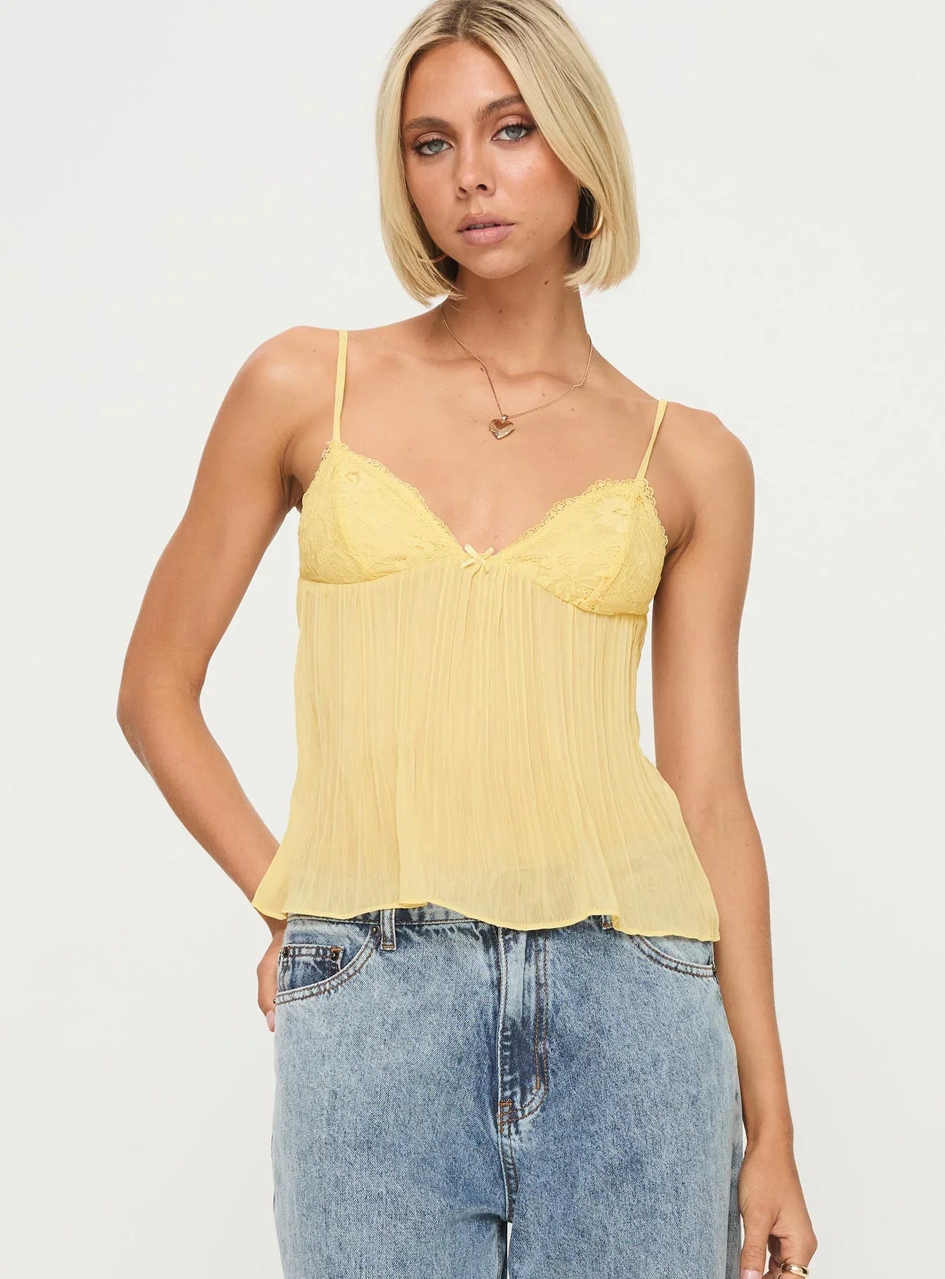 Saskia Sun Top | Yellow
