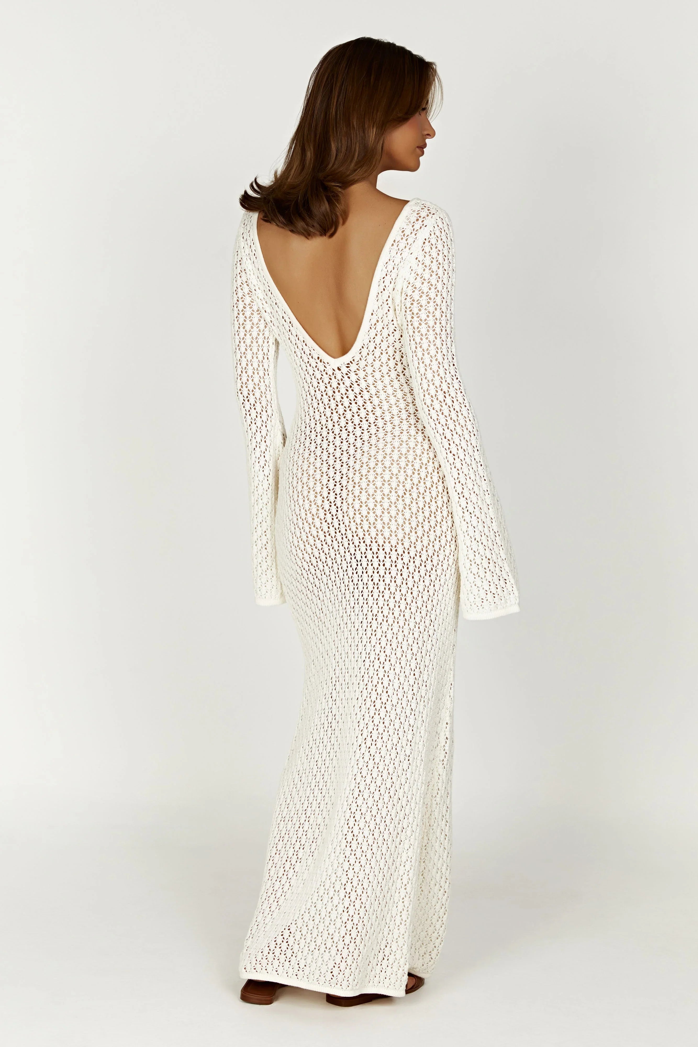 Luna Shore Dress | Wit