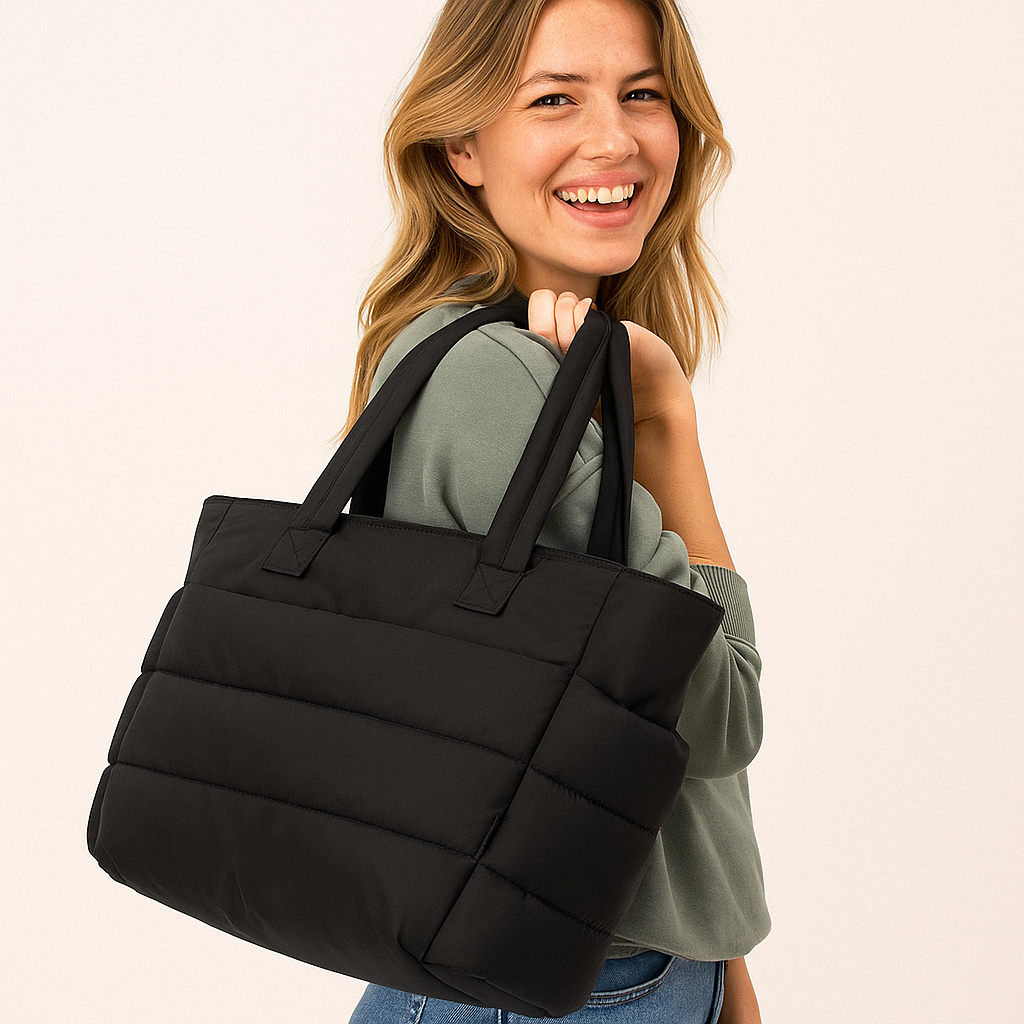 Hanna Puffy Tote