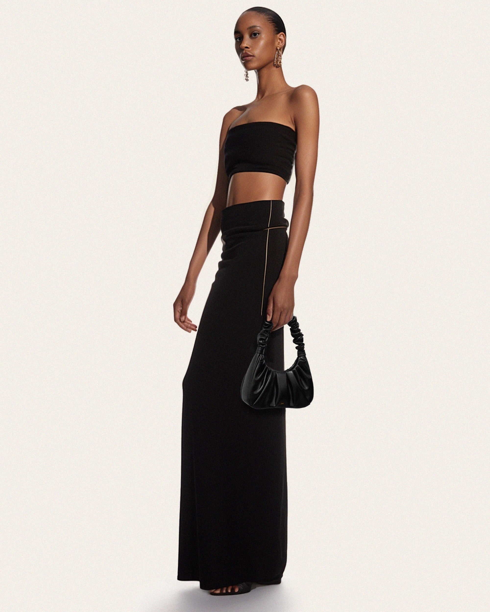 Gabbi Ruched Hobo Handtas