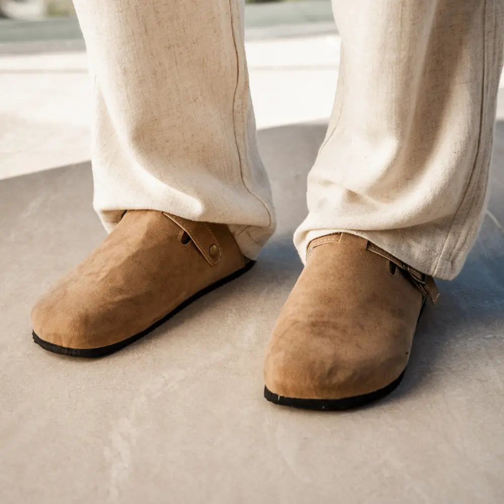 Comfortabele Suède Cloggs (Unisex)