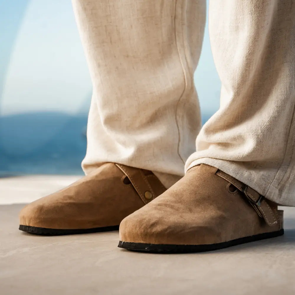 Comfortabele Suède Cloggs (Unisex)