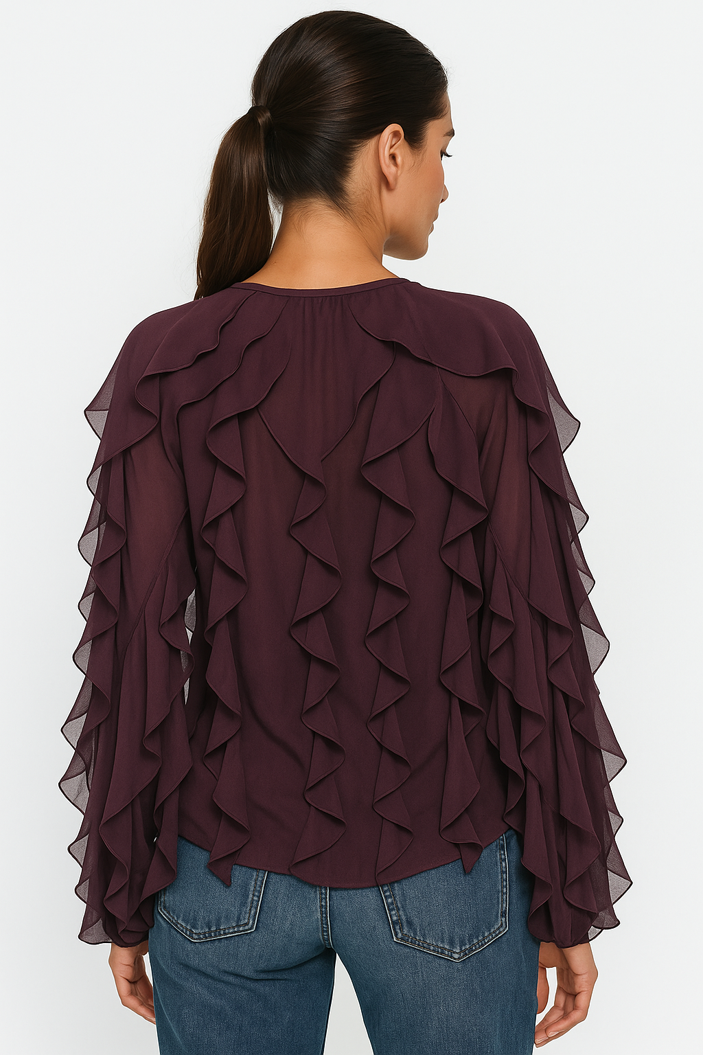 Amalia Ruffle Blouse