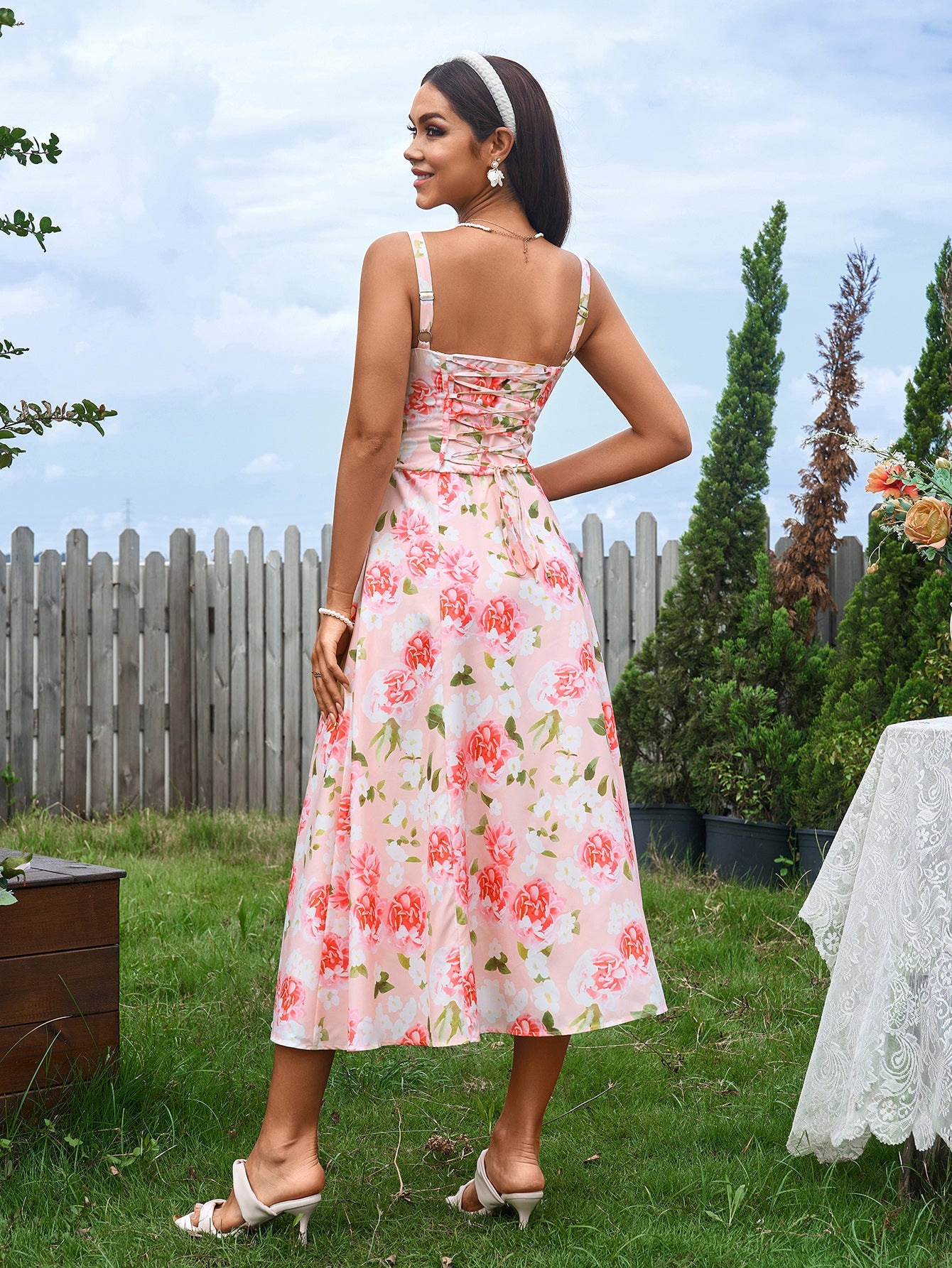 Nina Milkmaid Sundress