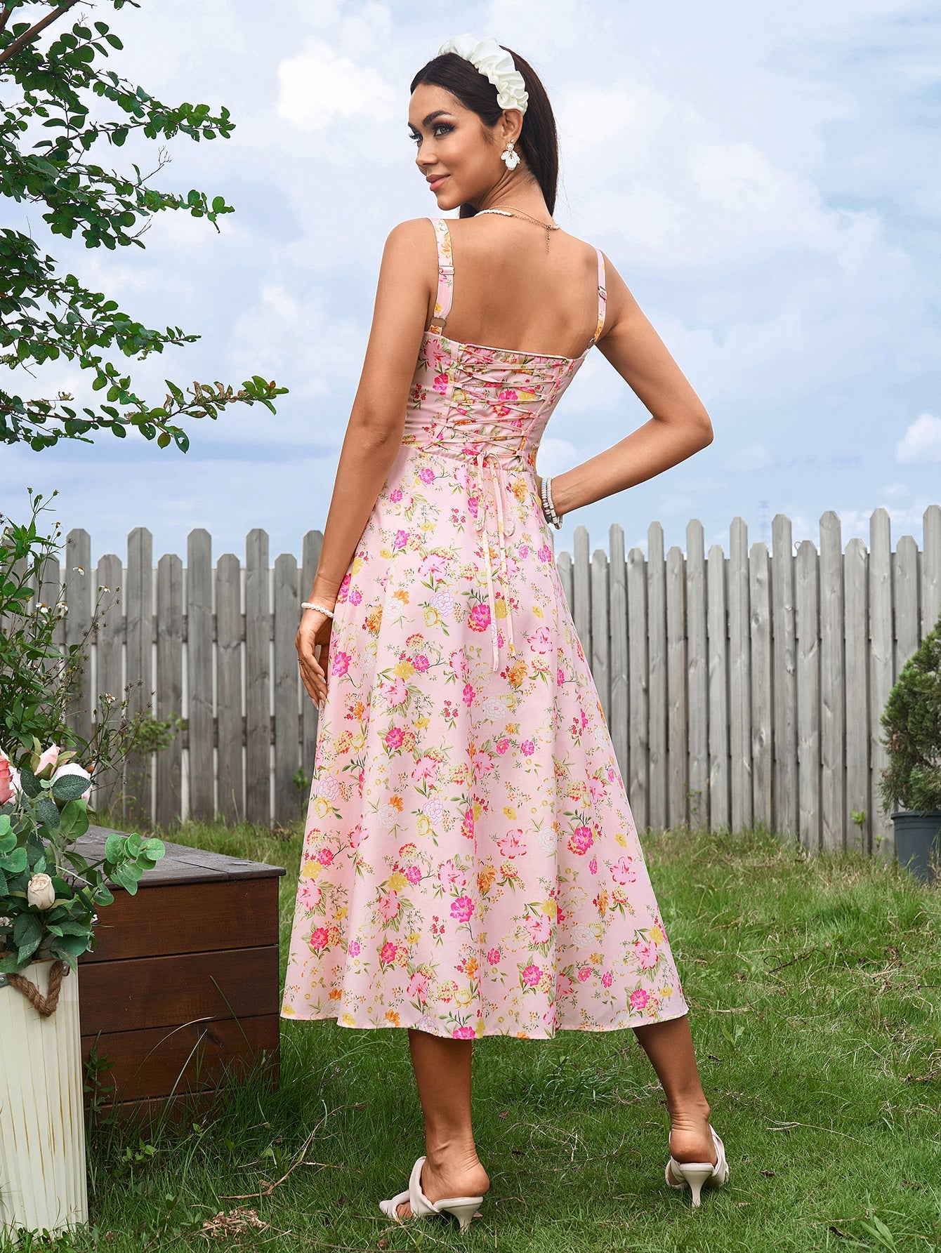 Nina Milkmaid Sundress