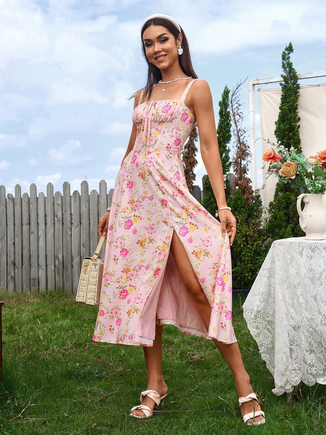 Nina Milkmaid Sundress
