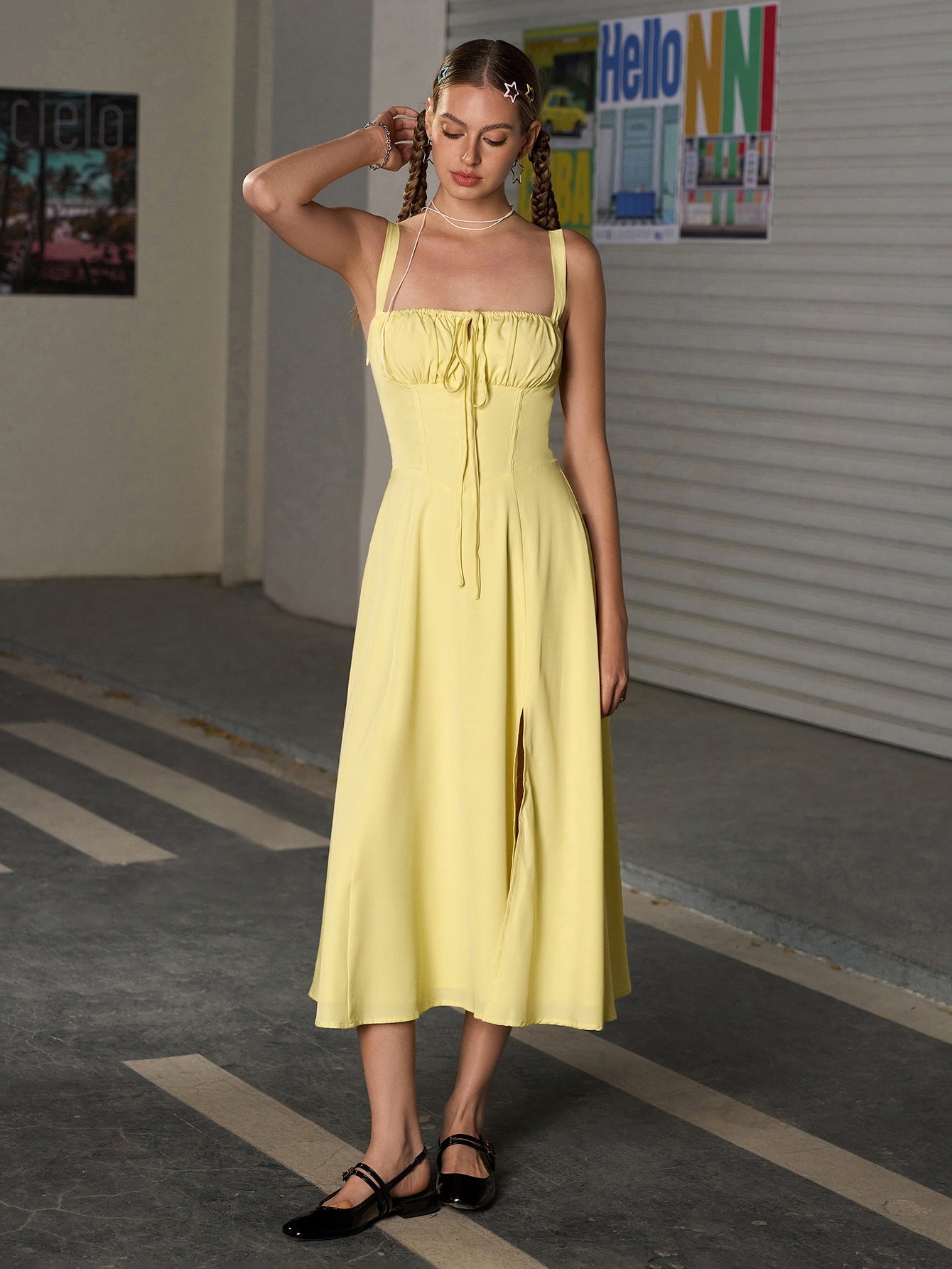 Nina Milkmaid Sundress
