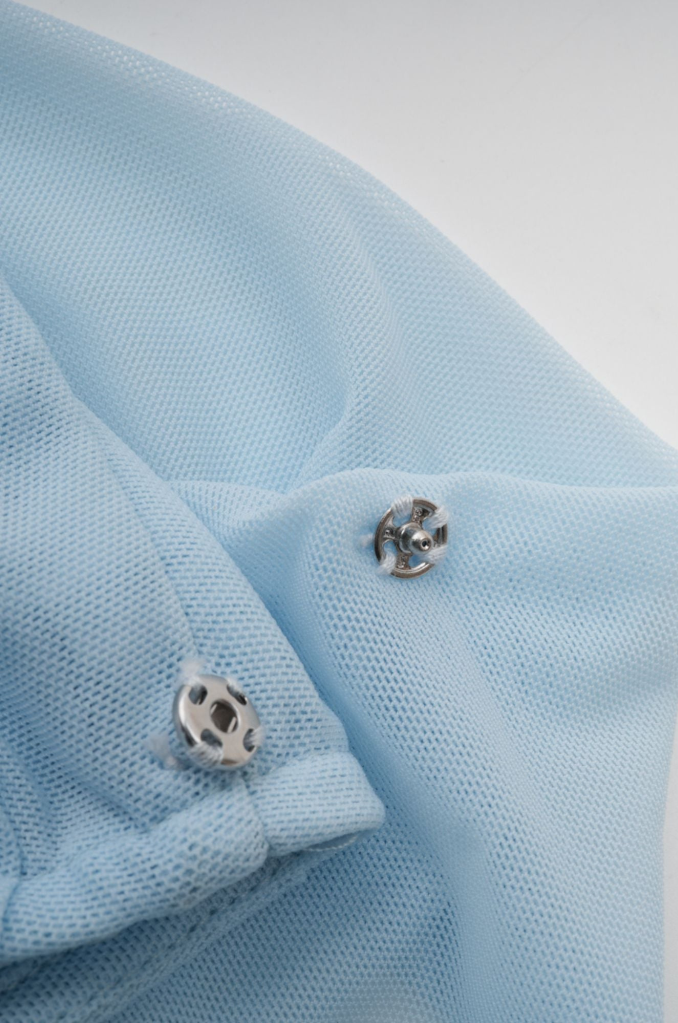 Cindy Polyamide Dress - Licht Blauw