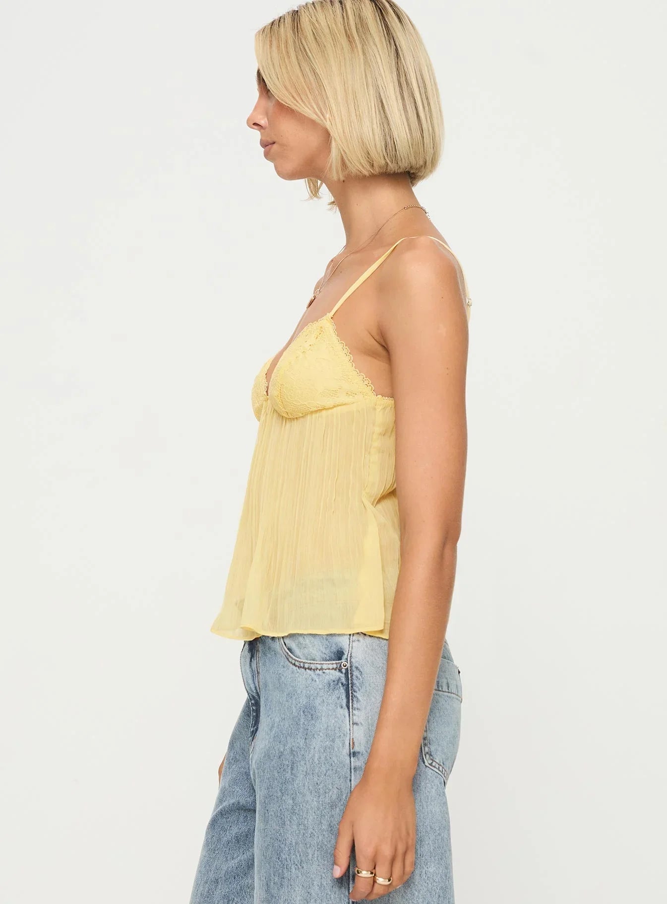 Saskia Sun Top | Yellow