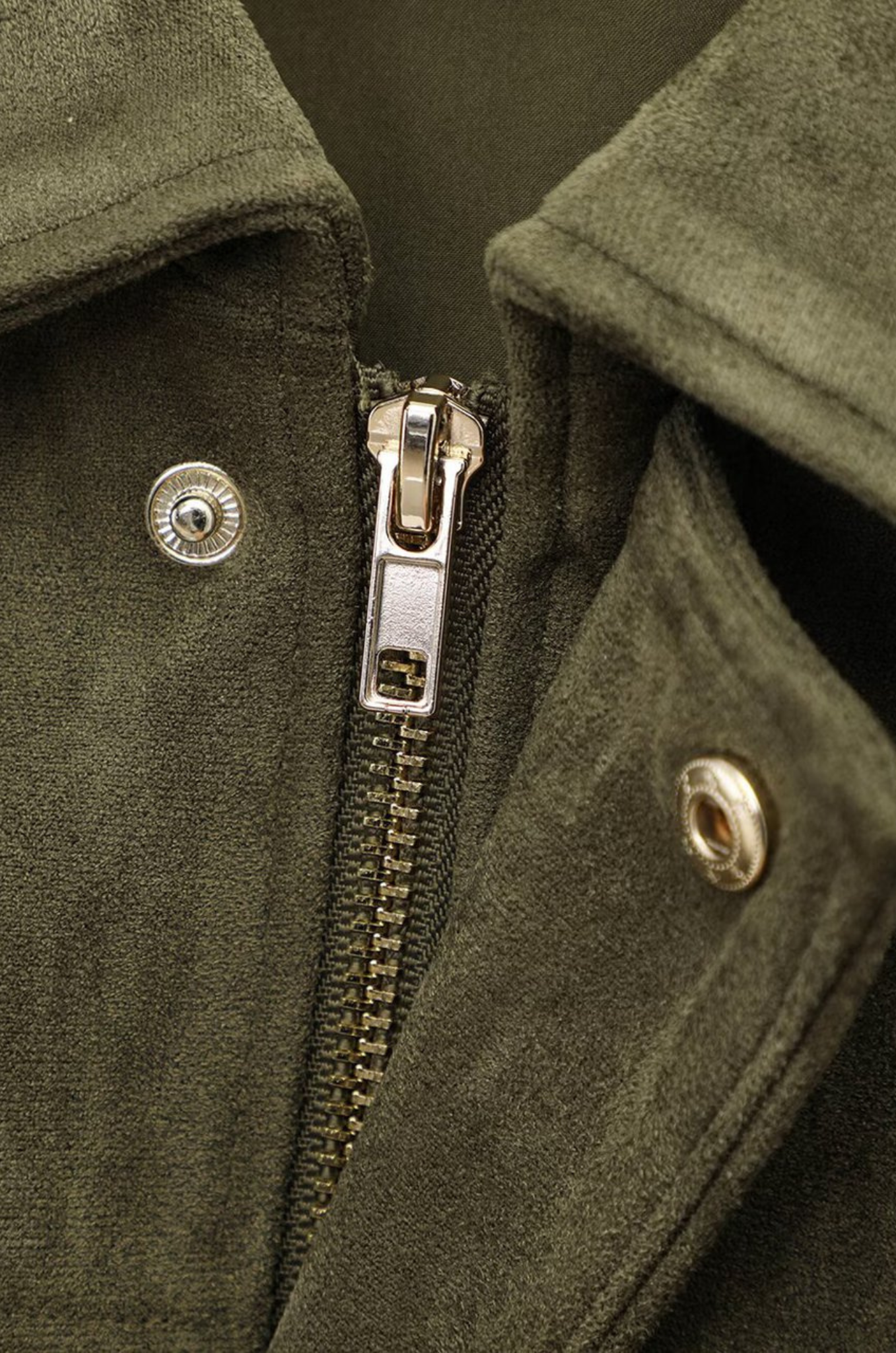 Sofia Suede Jacket | Groen