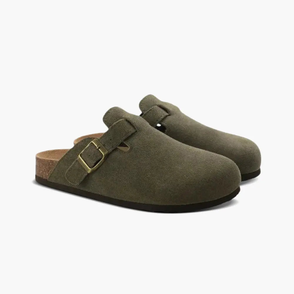 Comfortabele Suède Cloggs (Unisex)