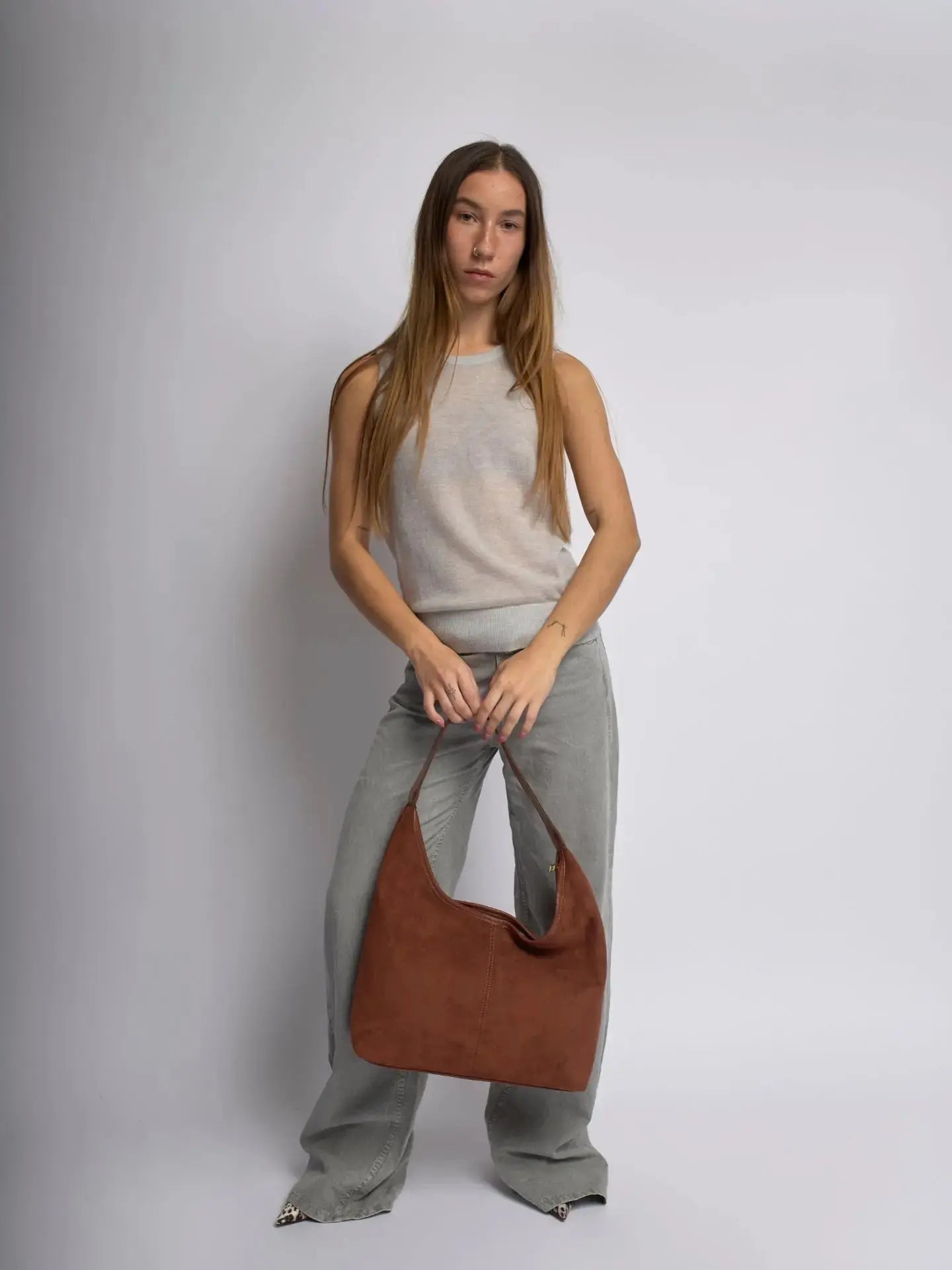 Isabelle Suede Bag