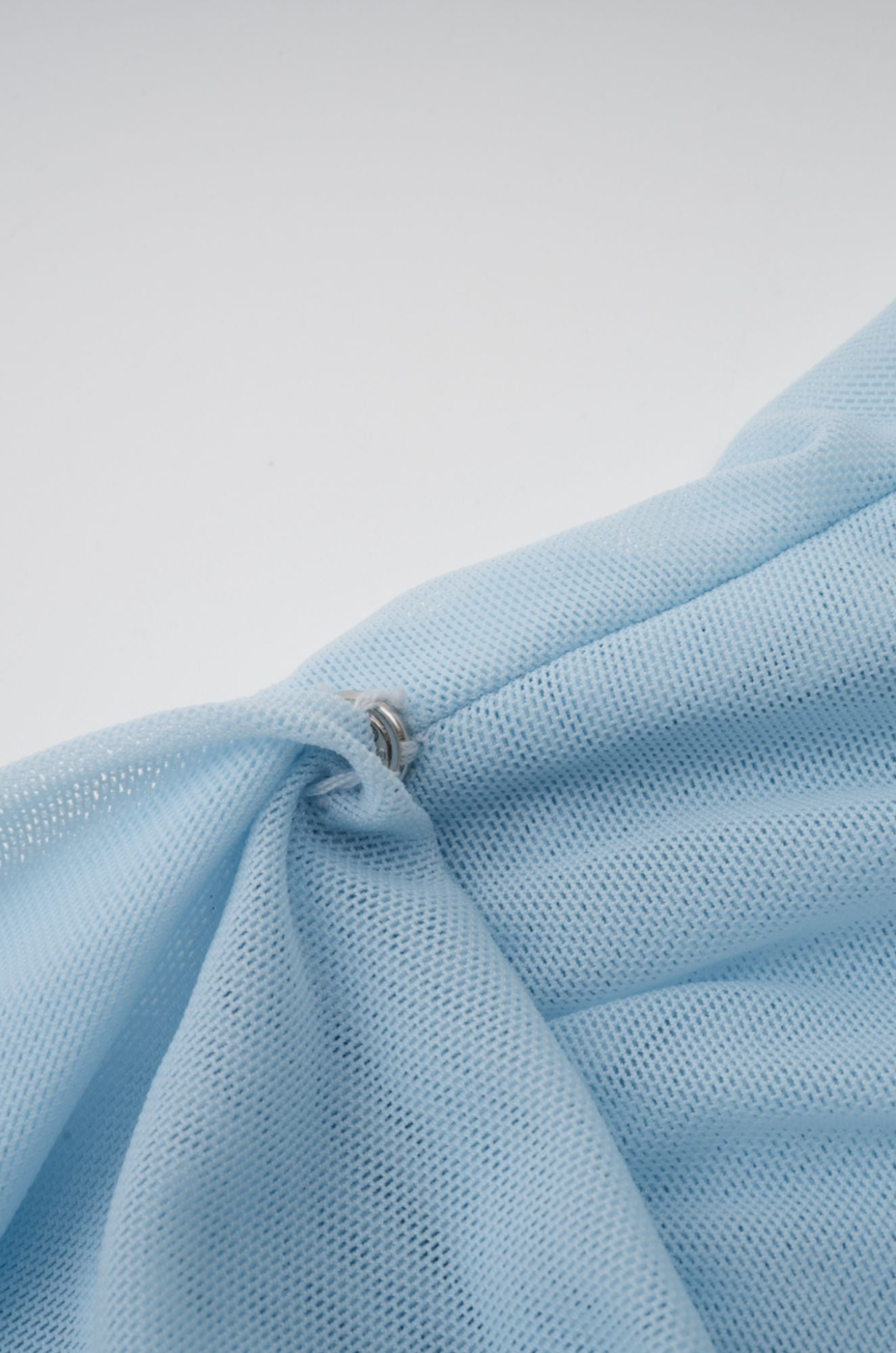 Cindy Polyamide Dress - Licht Blauw