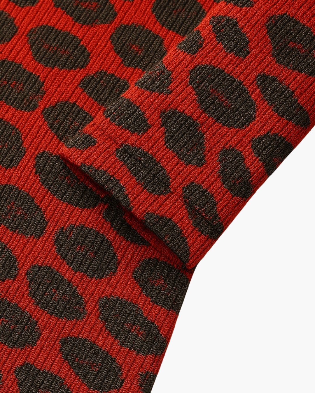 Silk Blend Leopard Mini Dress