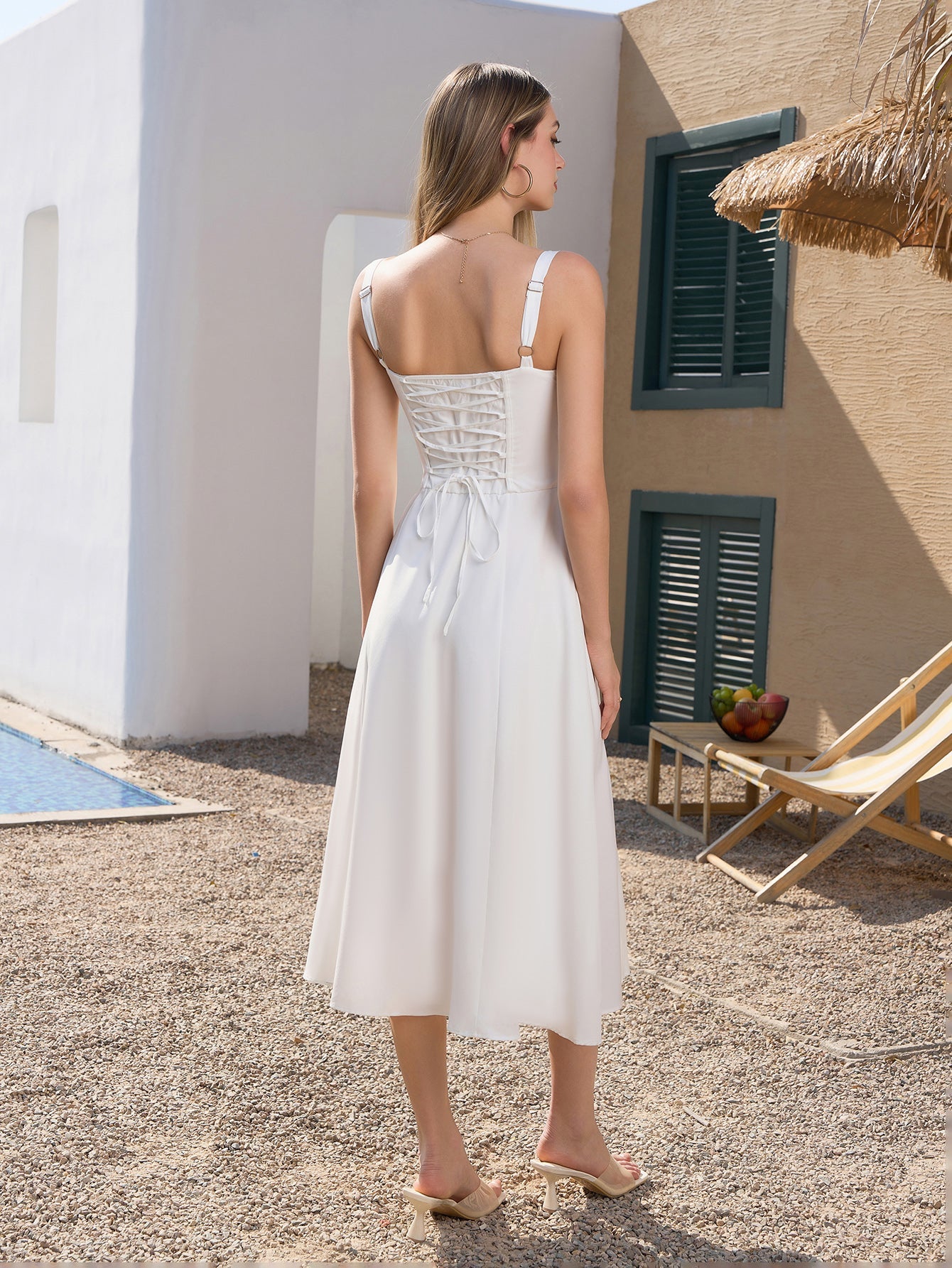 Nina Milkmaid Sundress