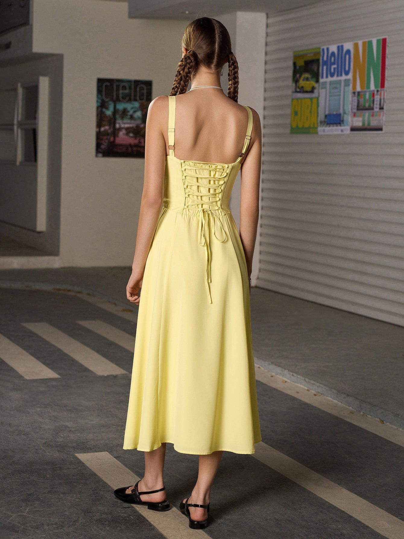 Nina Milkmaid Sundress