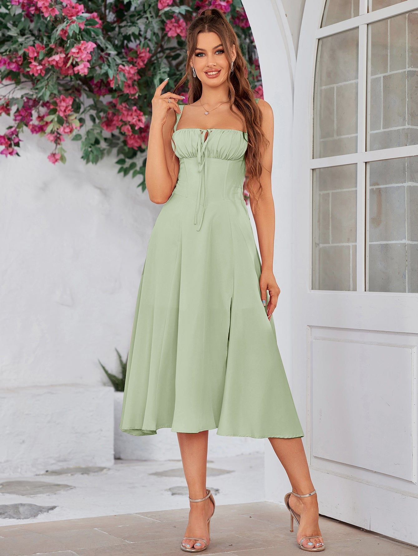 Nina Milkmaid Sundress